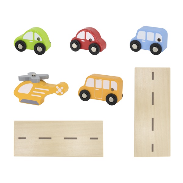 Viga Toys puidust parkimismaja image 6