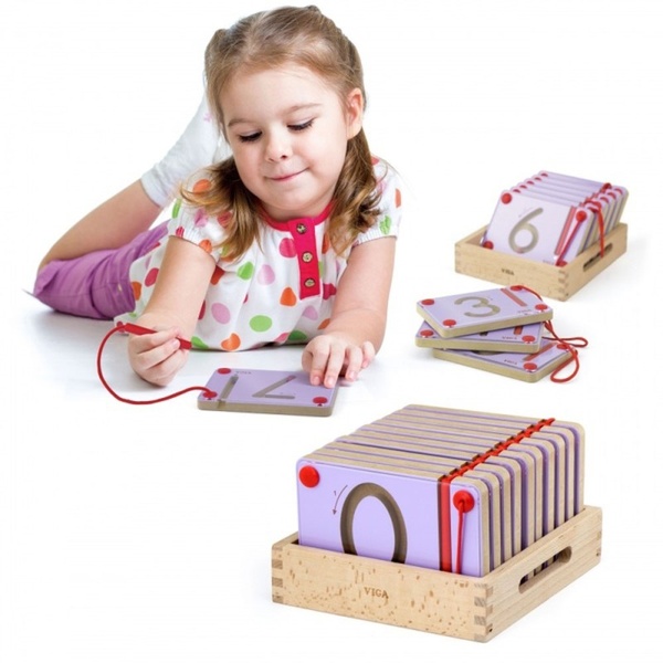 Viga toys komplekt numbrite kirjutamise õppimiseks image 2