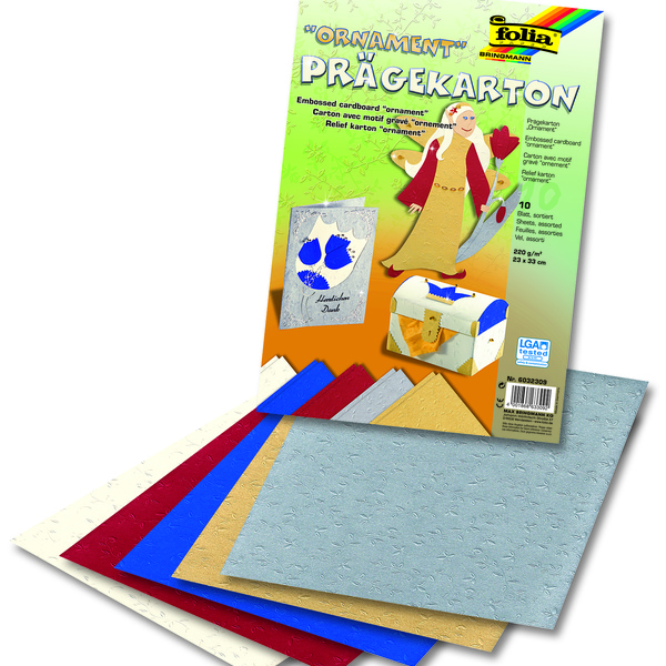 Motiivkartong Ornament 23x33 10L/pk