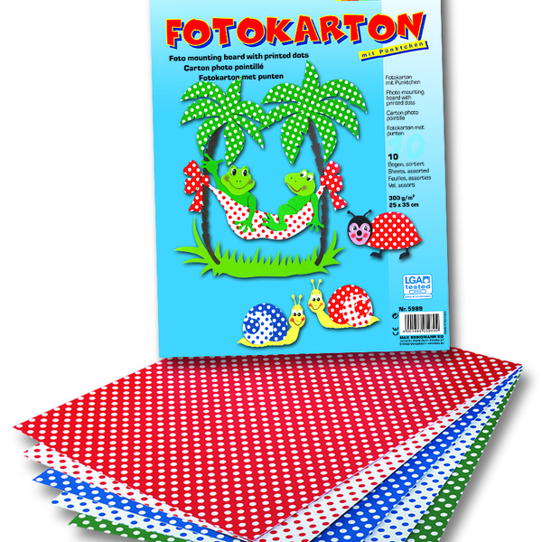 Kartong Täpid 25x35cm 10L/pk