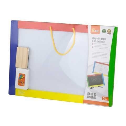 Viga Toys puidust kahepoolne magnettahvel image 2