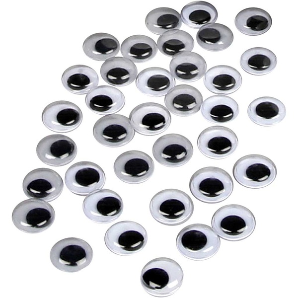 Liikuvad silmad Ø 10 mm 100 tk/pk