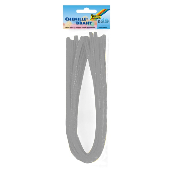 Karvatraadid 50cm x Q8mm 10 tk  helehall