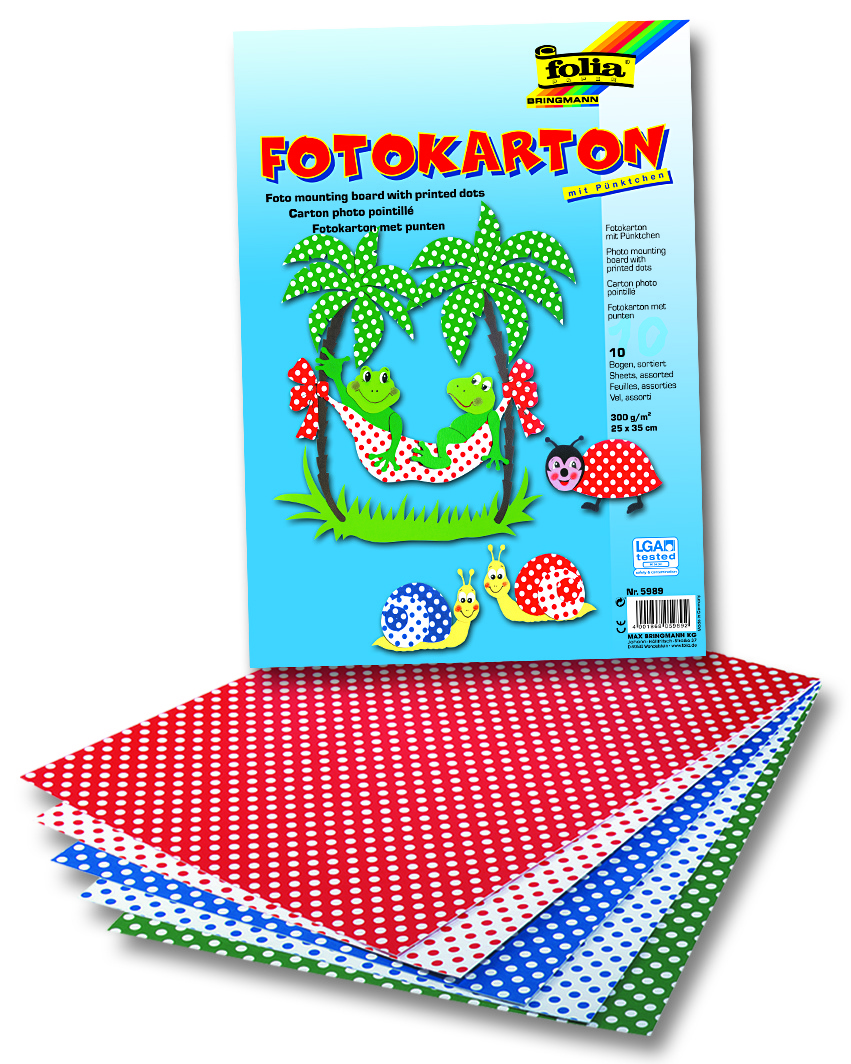 Kartong Täpid 25x35cm 10L/pk