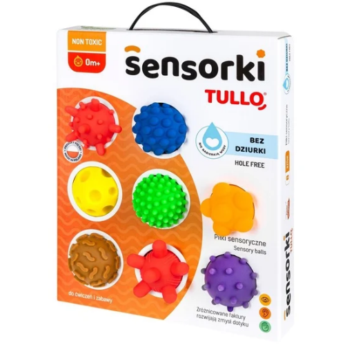 Tullo sensoorsed pallid, 8 tk