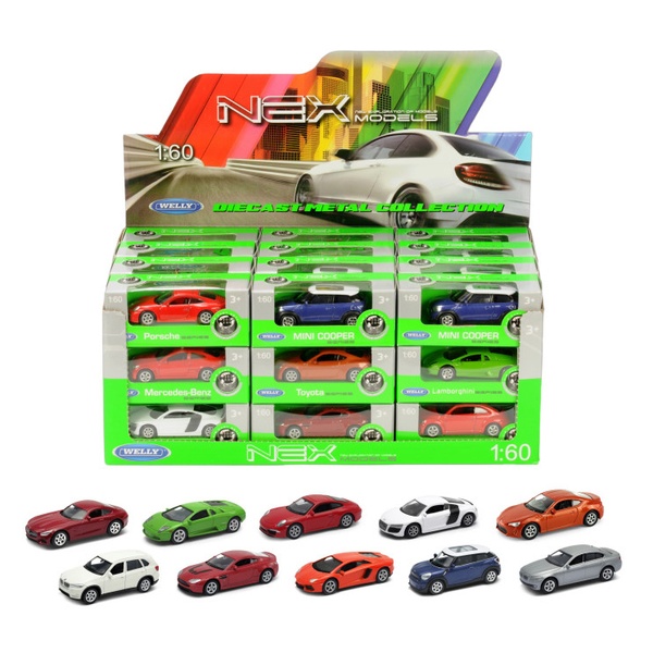 Mudelauto 1:60-64 Welly