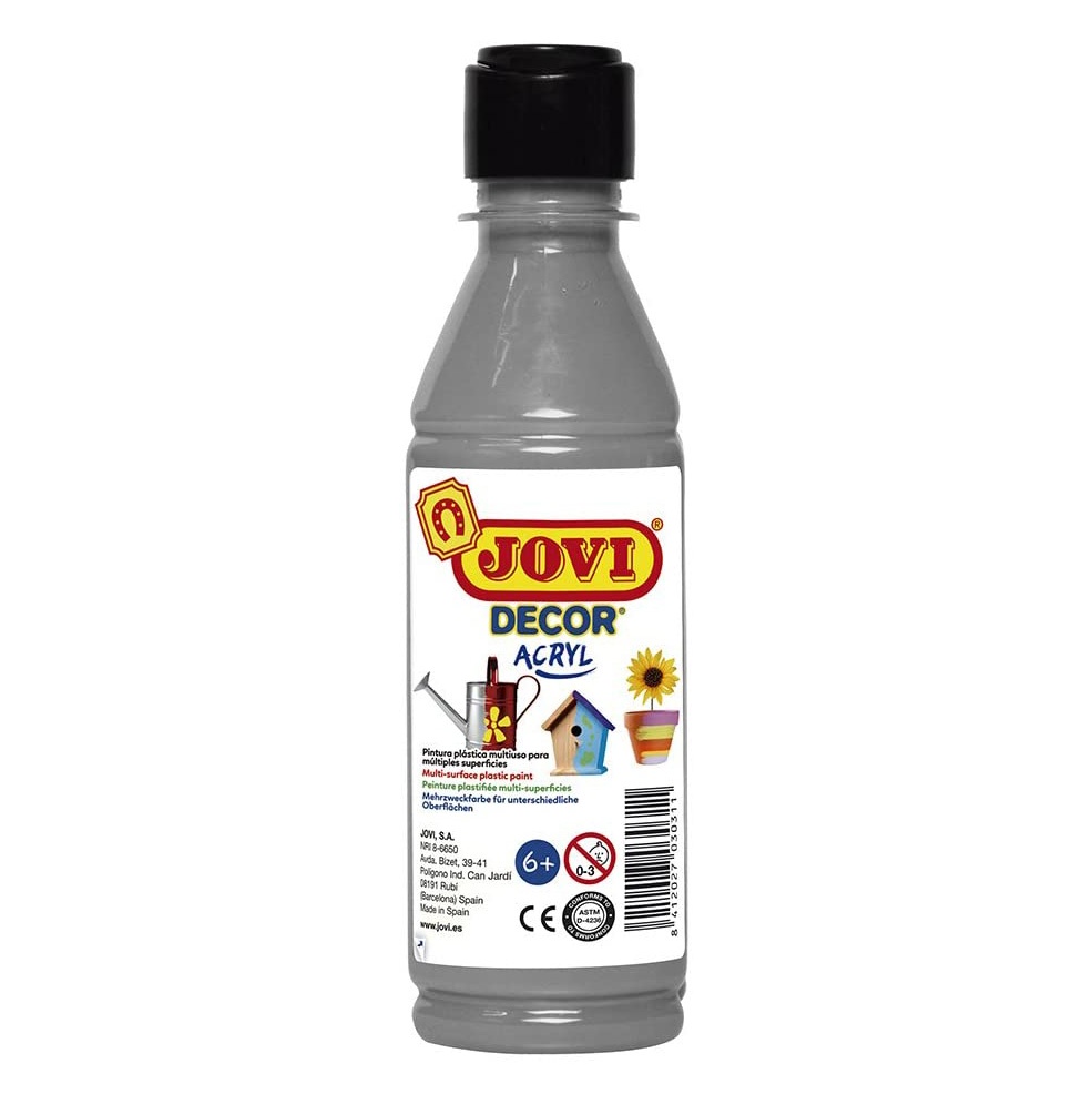 Akrüülvärv JOVIDECOR 250 ml hõbe
