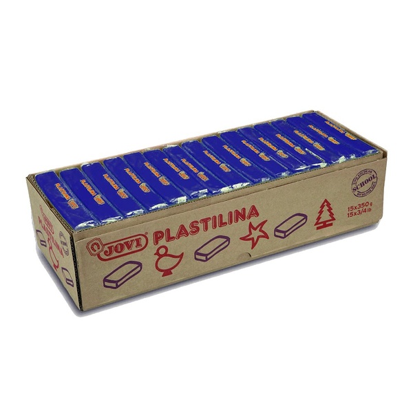 Plastiliin JOVI 350g tumesinine