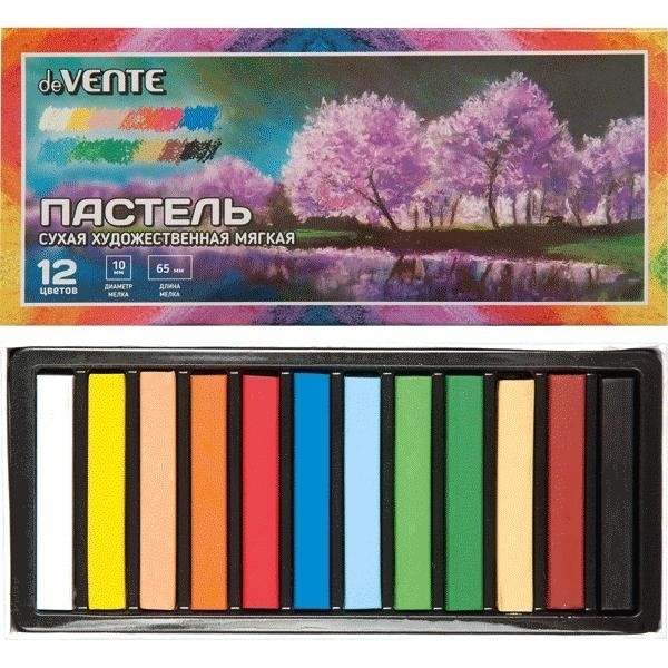 Pastellkriidid deVENTE 12-värvi image 2
