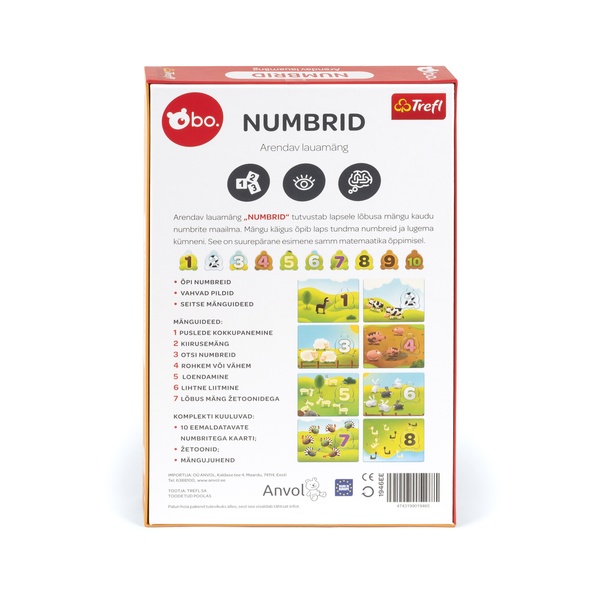 Haridusmäng "Numbrid" (eesti keeles) image 3