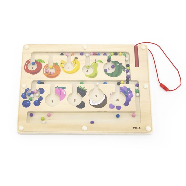 Viga Toys puidust magnetiline labürint image 1