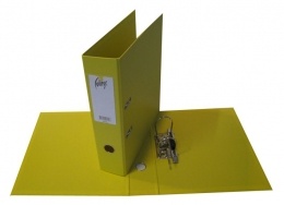 Registraator A4 7cm kollane