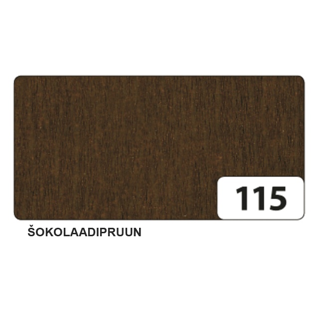 Krepp-paber FOLIA šokolaadipruun 250x50 cm