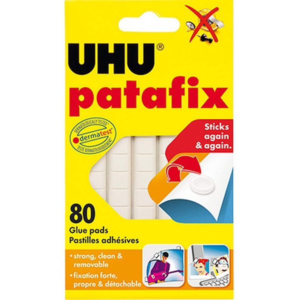 Kleepmass UHU Patafix 80 tk valge