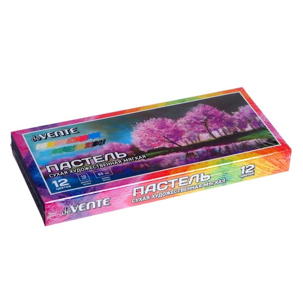 Pastellkriidid deVENTE 12-värvi