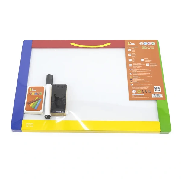 Viga Toys puidust kahepoolne magnettahvel image 3