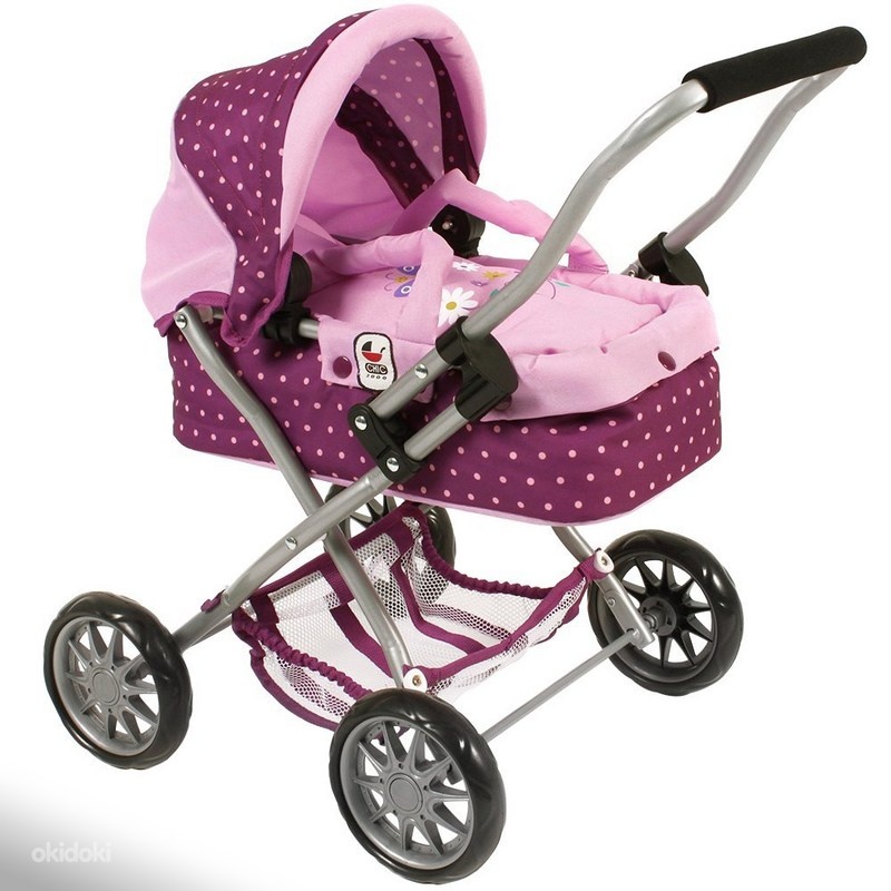 Nukuvanker CHIC Smarty heleroosa/täpiline
