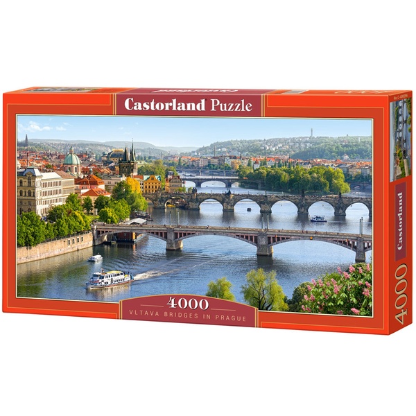 Pusle 4000-osaline "Vltava jõe sillad Prahas"