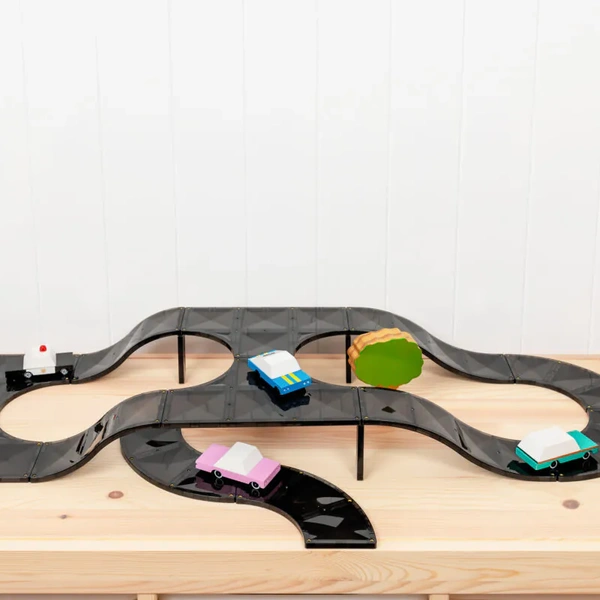 Magnetklotsid Connetix Ramps & Intersections Pack 16 pc image 2