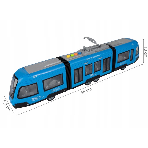 Tramm 1:16 valguse ja heliga image 2