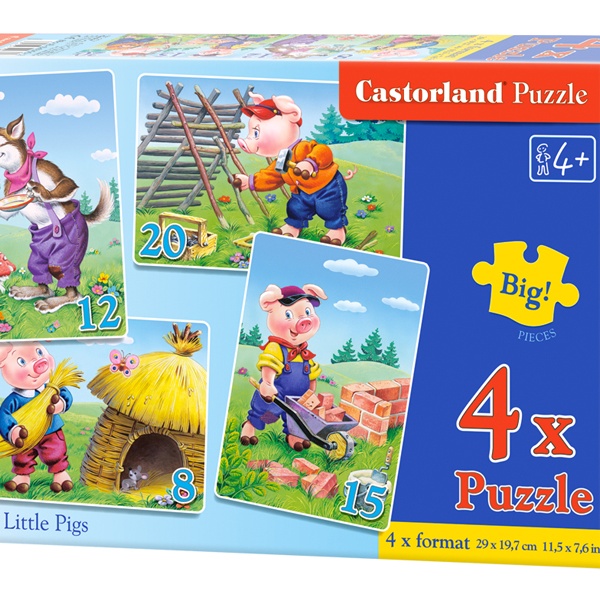 Pusle 4 ühes - "Kolm põrsakest" image 1