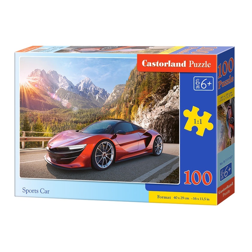 Pusle 100-osaline "Sportauto"