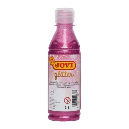 Guašš JOVI glitter 250 ml roosa