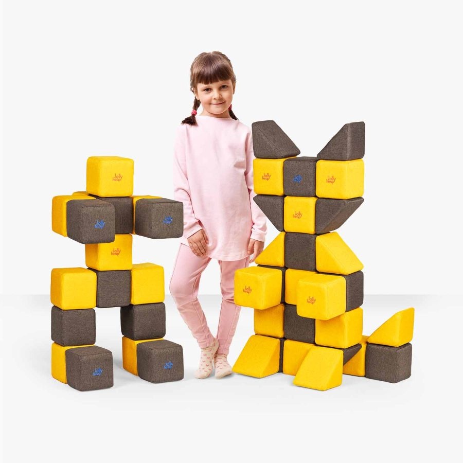 JollyHeap magnetklotsid MEDIUM komplekt