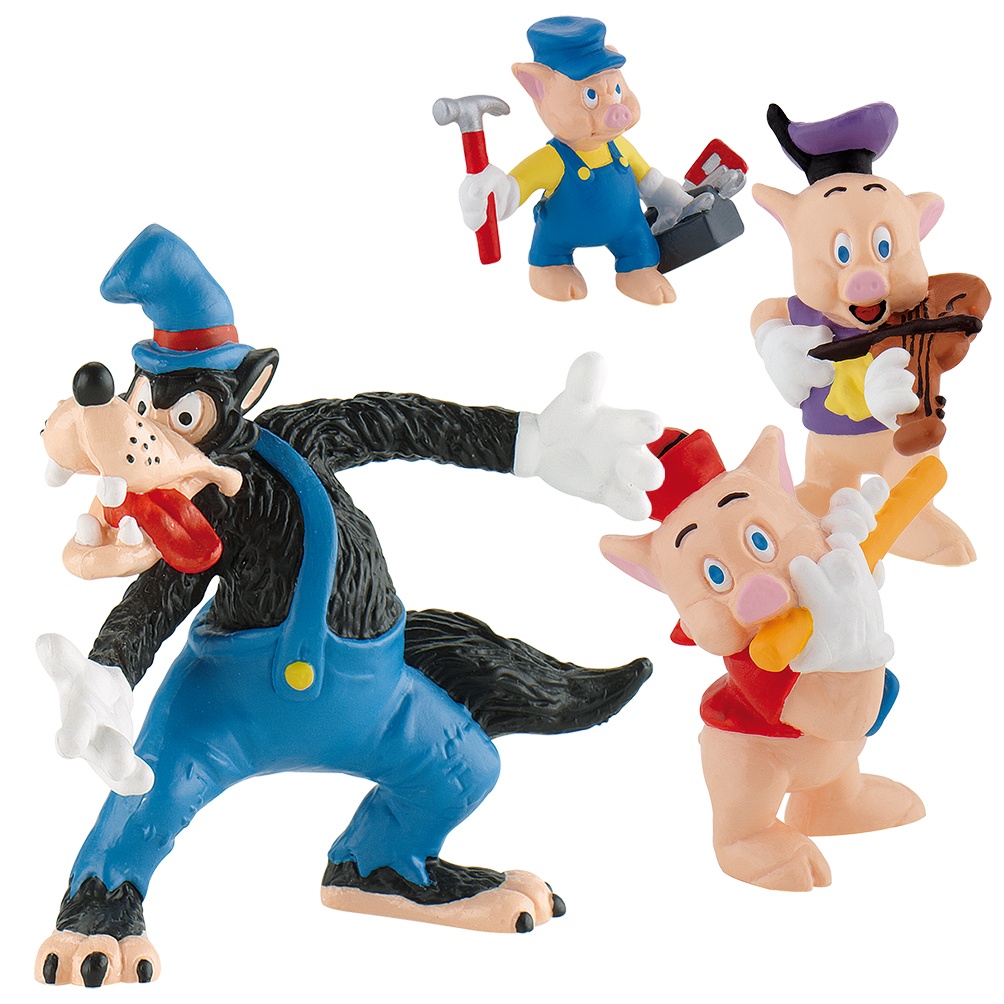 Disney - Hunt ja kolm põrsakest