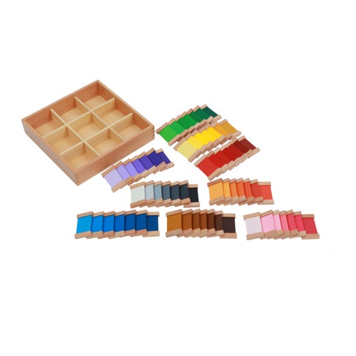 Montessori värvitahvlid kolmas komplekt image 2