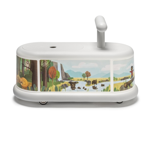 Pealeistutav auto La Cosa valge  image 2