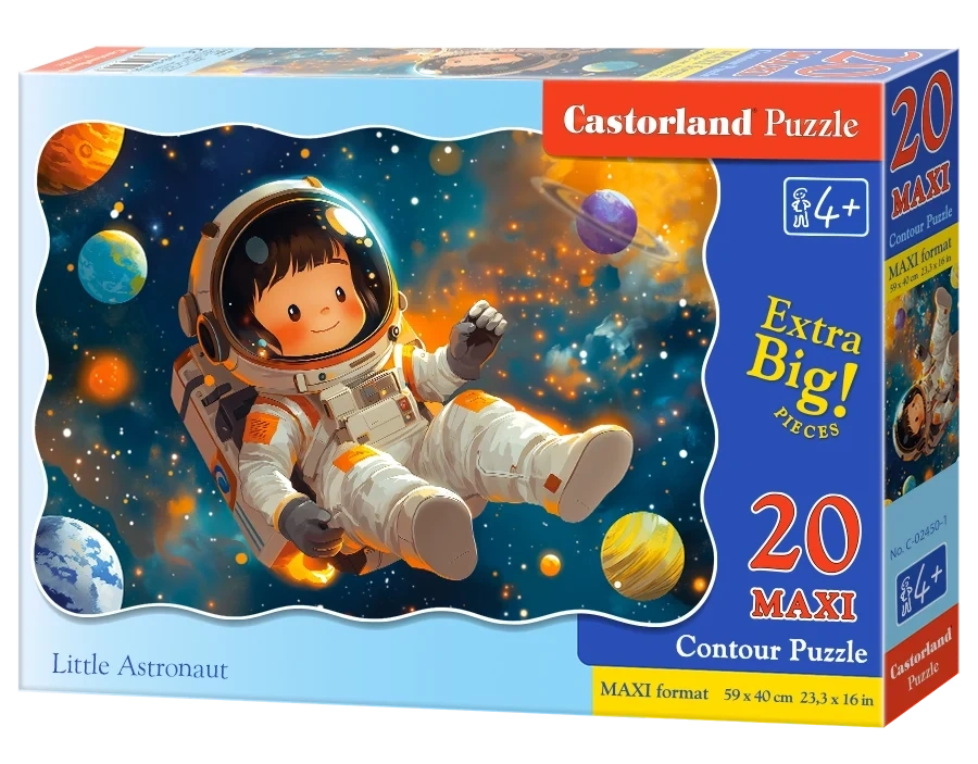 Pusle Maxi 20-osaline "Väike astronaut"