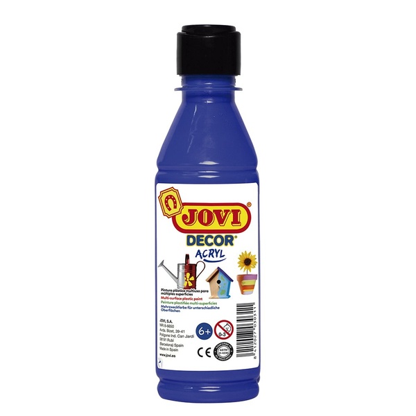 Akrüülvärv JOVIDECOR 250 ml tumesinine