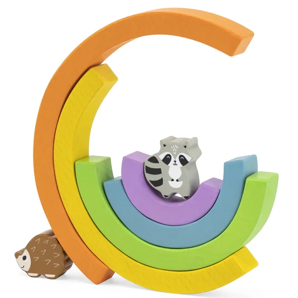 Viga Toys Tasakaalumäng Vikerkaar image 2