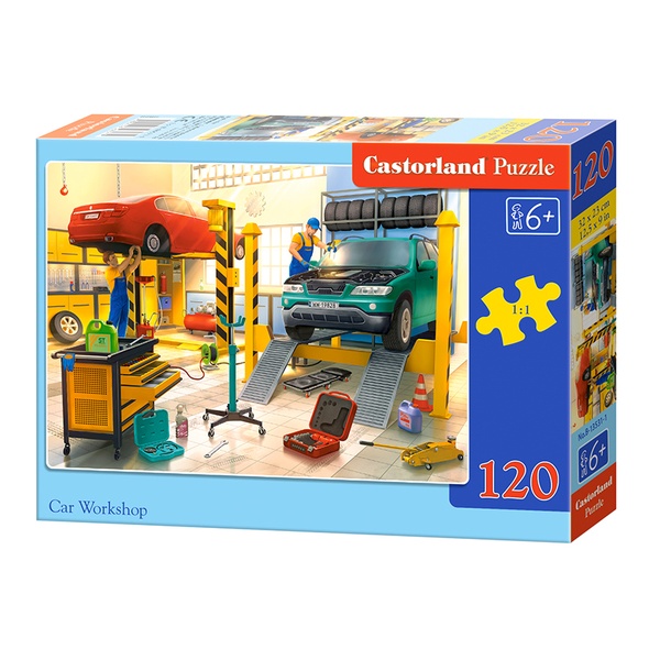 Pusle 120-osaline “Autoremondi töökoda“