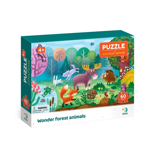 Pusle "Metsloomad" 60 osa image 3