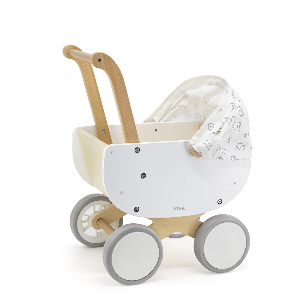 Viga Toys puidust nukuvanker
