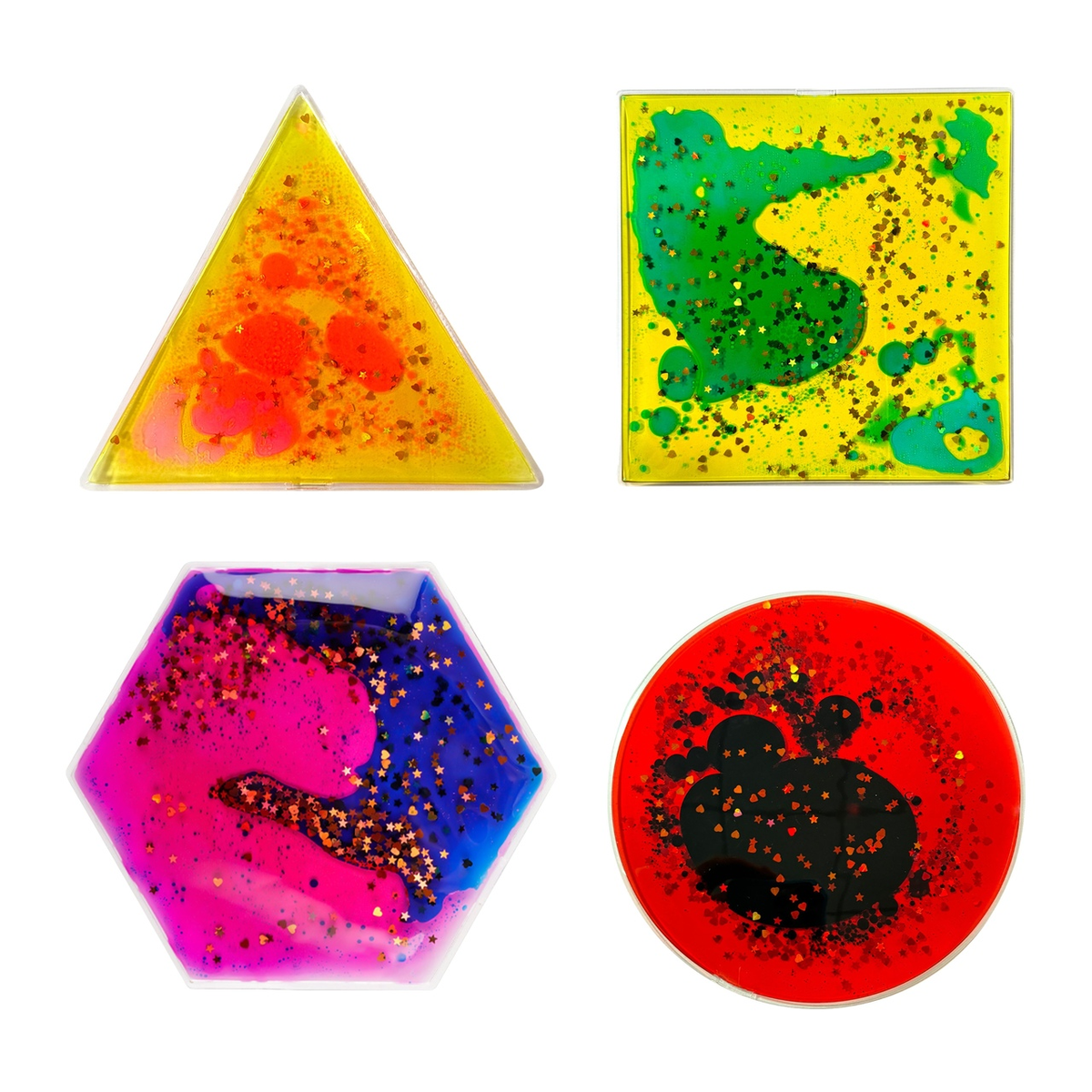 Sensoorsed vedelikuga täidetud mänguasjad