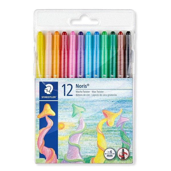 Rasvakriidid Staedtler Noris Club 12 värvi