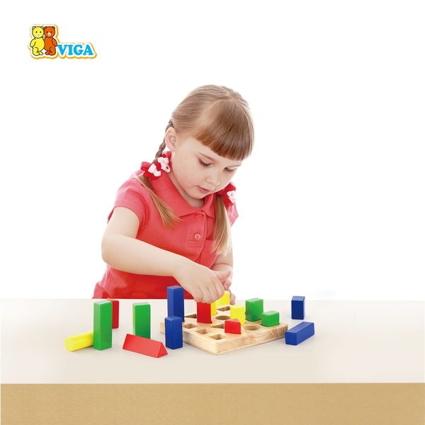Viga Toys õppemäng: Kujundite järjestus image 5