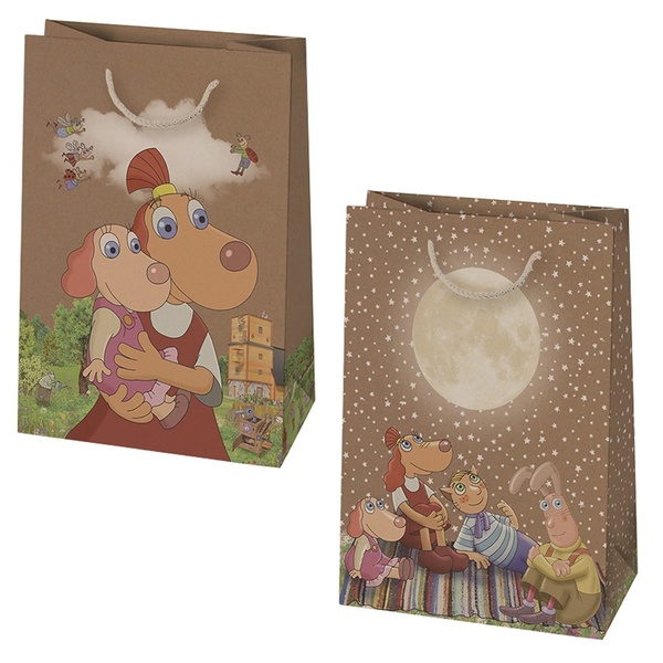 Lotte kinkekott NATURAL 23x32x11cm