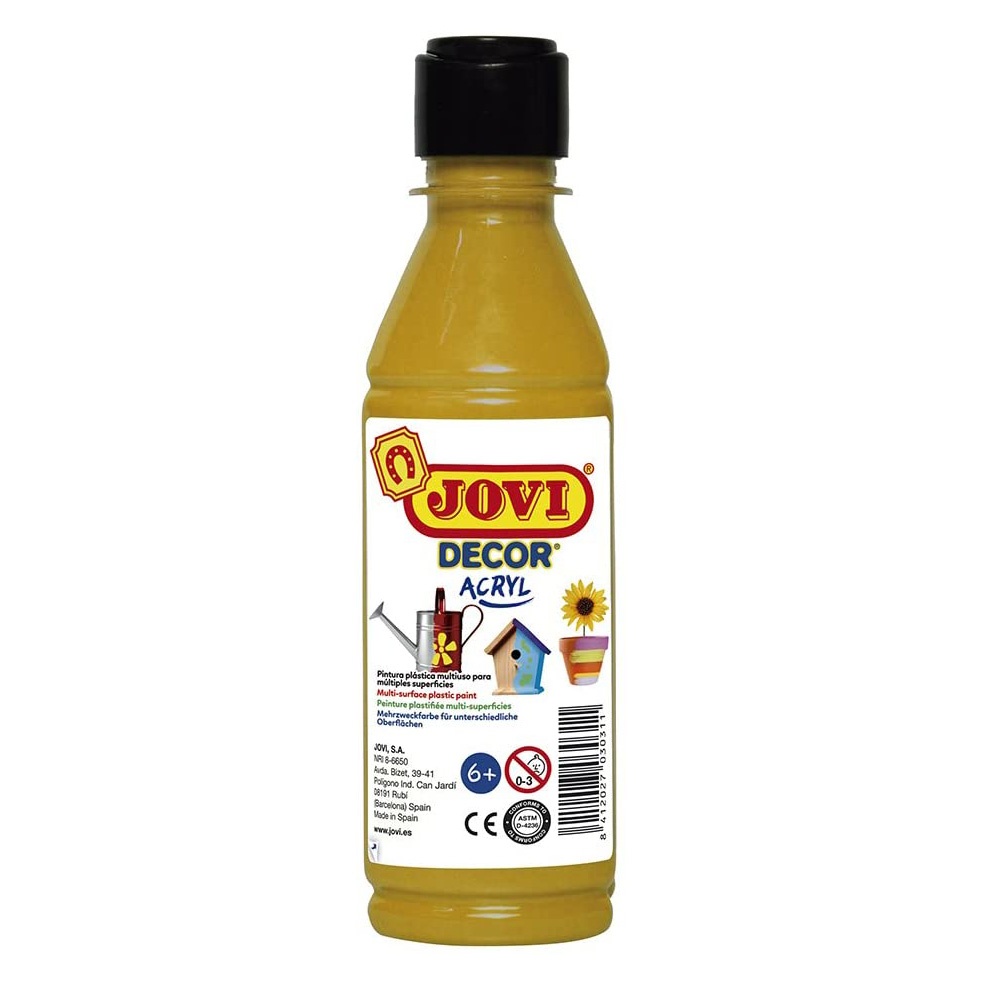 Akrüülvärv JOVIDECOR 250 ml kuld