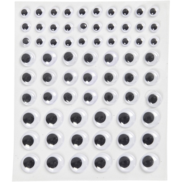 Liikuvad silmad  8,12, 14 mm, 69 tk