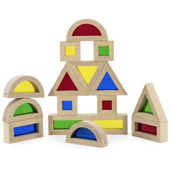 Viga Toys sensoorsed klotsid 16 osa