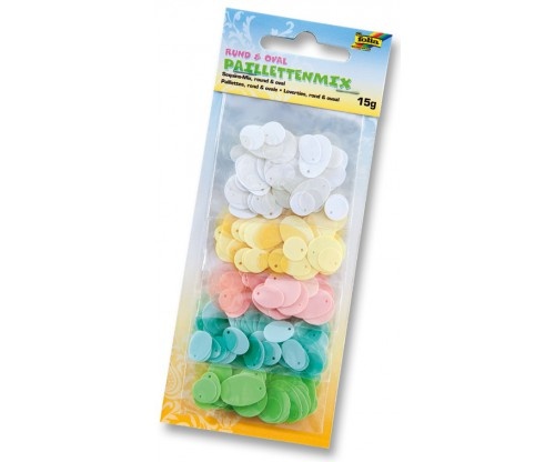 Dekoreerimislitrid 15 g, pastelsed toonid