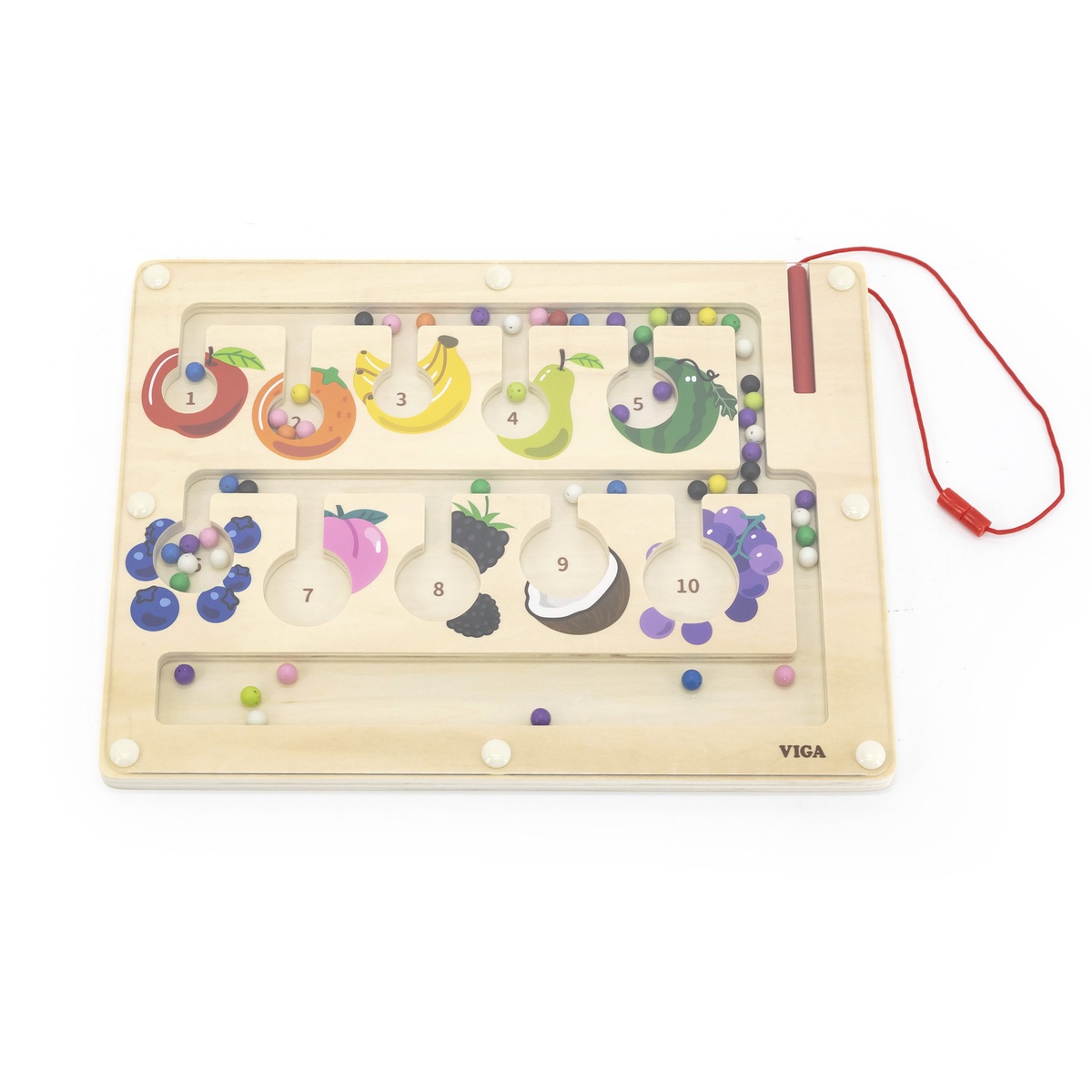 Viga Toys puidust magnetiline labürint