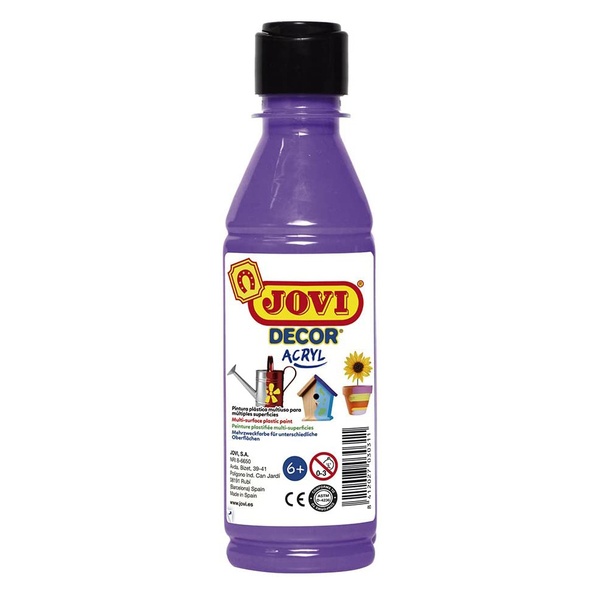 Akrüülvärv JOVIDECOR 250 ml lilla