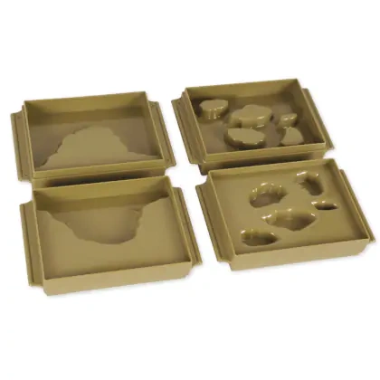 Pinnavormide mudelid, komplekt 4