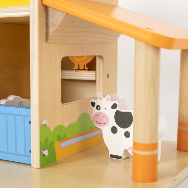 Viga Toys puidust talumäng lastele image 4