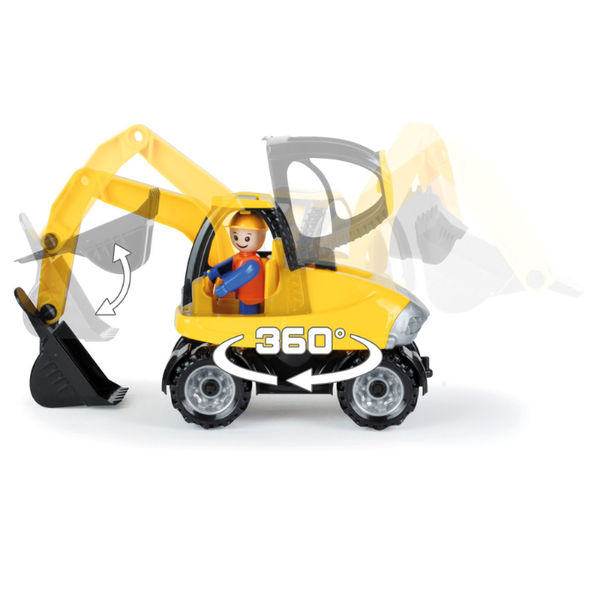 Ekskavaator Truckies figuuriga 26,5 cm image 3